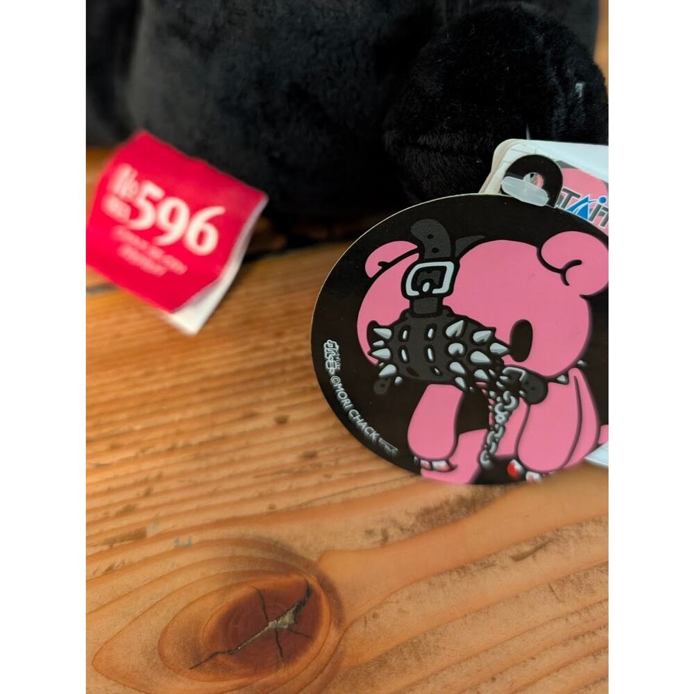 Chax GP Gloomy Lace up Variation Plush Doll Bear Taito 2024 Black Japan New - Picture 2 of 2